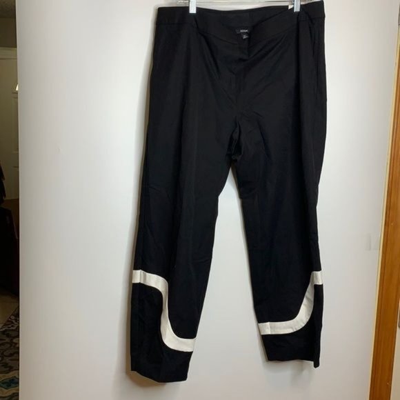 NWT Alfani Graphic Oasis Stretch Pants PLUS SIZE - Picture 1 of 6